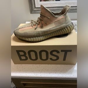 Size 12 Sand Taupe Yeezys.
